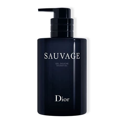 dior sauvage shower gel.